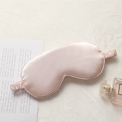 Satin Silk Sleep Eye Mask Eye Health Supplies Custom Color & Logo Party Favors Shading Light Eye Mask for Eye Care