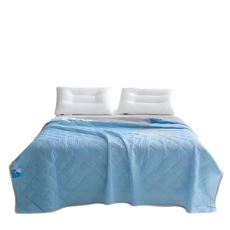 Cooling Blanket for Hot Sleepers Summer Blanket Thin Lightweight Breathable Soft Double Side Enhanced Cooling Blanket