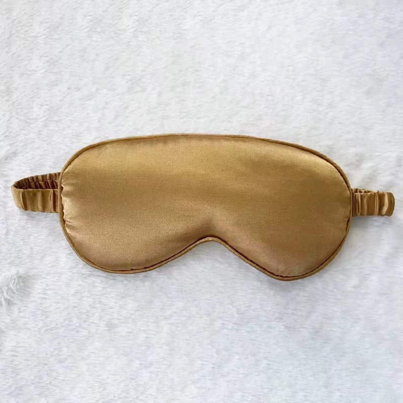 Satin Silk Sleep Eye Mask Eye Health Supplies Custom Color & Logo Party Favors Shading Light Eye Mask for Eye Care