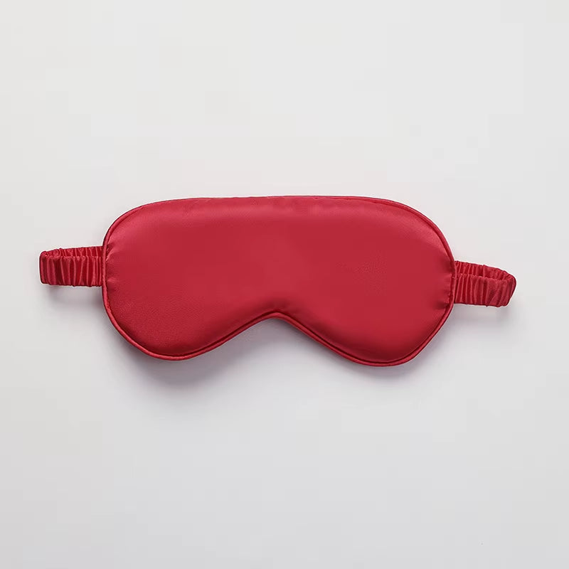 Satin Silk Sleep Eye Mask Eye Health Supplies Custom Color & Logo Party Favors Shading Light Eye Mask for Eye Care