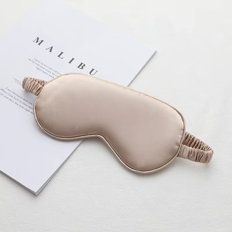 Satin Silk Sleep Eye Mask Eye Health Supplies Custom Color & Logo Party Favors Shading Light Eye Mask for Eye Care