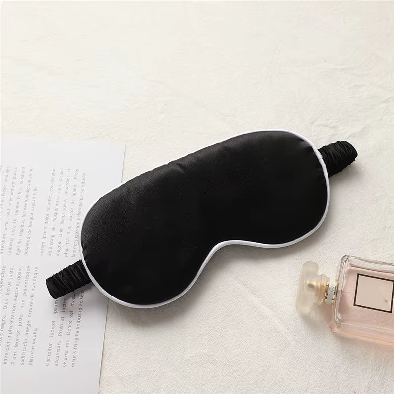 Satin Silk Sleep Eye Mask Eye Health Supplies Custom Color & Logo Party Favors Shading Light Eye Mask for Eye Care